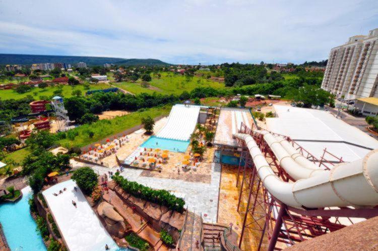 Piazza Diroma - Com Acesso Acqua Park Cn-Go Aparthotel Caldas Novas Luaran gambar